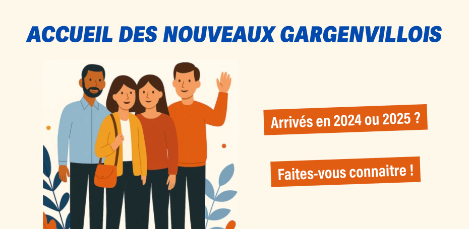 Nouveaux arrivants - Samedi 8 novembre 2