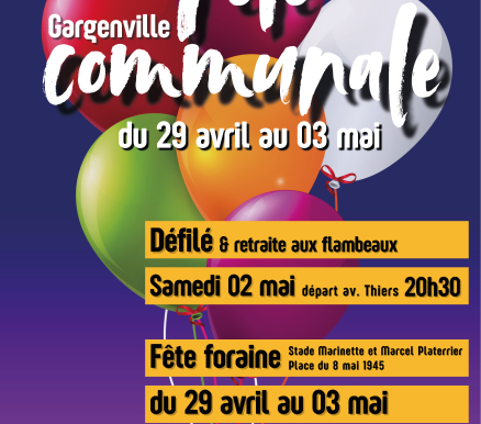 Affiche Fête communale 2026