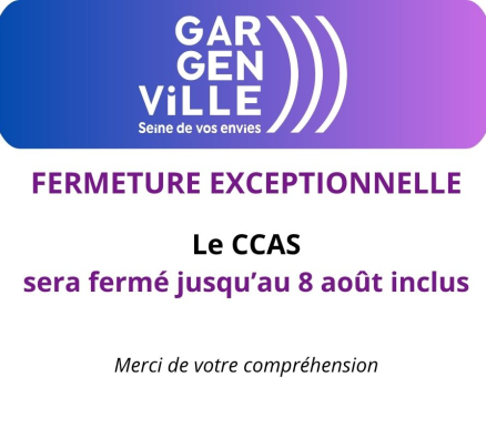 Fermeture exceptionnelle