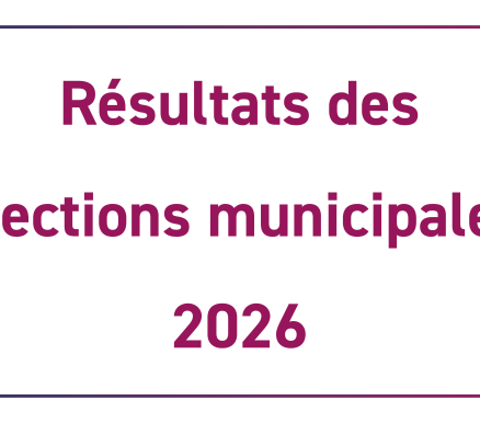 Résultats des élections municipales 2026