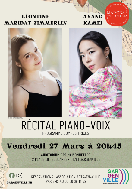 Affiche Concert HD Léontine et Ayano