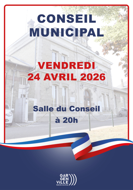Affiche Conseil Municipal 26-04-24 