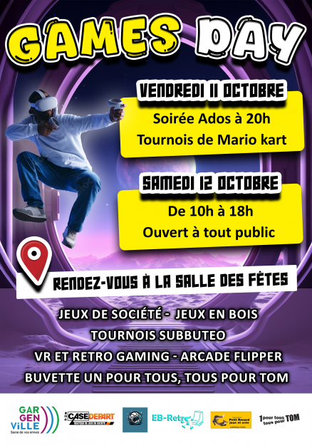 Affiche games day