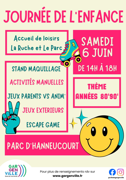 Affiche Journée de l'enfance