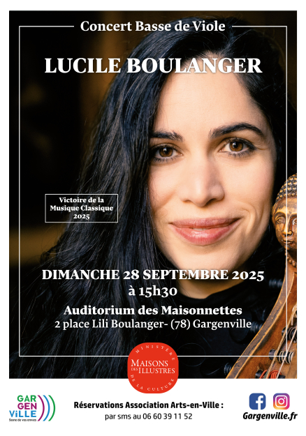 Affiche Lucile Boulanger