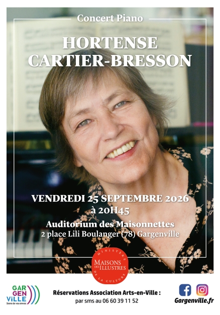 Affiche Hortense CARTIER-BRESSON