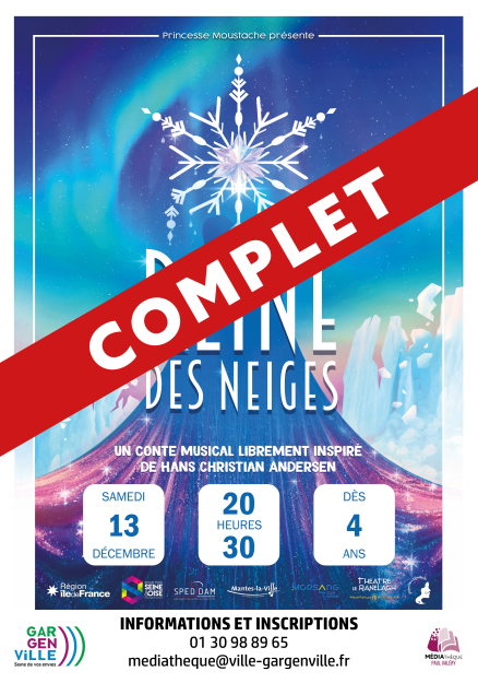 Affiche spectacle noel 2025 COMPLET