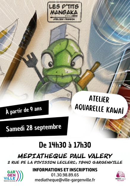 ATELiER AQUARELLE KAWAÏ