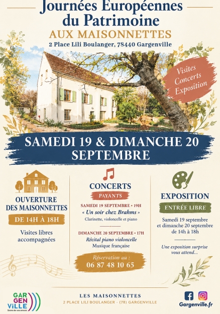 Journée Européennes du Patrimoine 2026