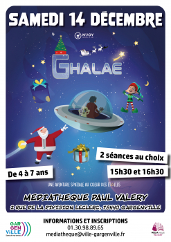 Affiche animation noël 2024