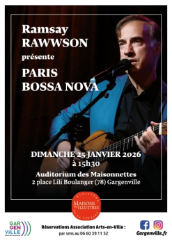 Affiche Concert Bossa Nova