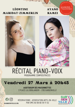 Affiche Concert HD Léontine et Ayano