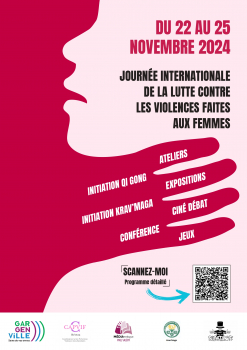 JOURNÉE INTERNATIONALE DE LA LUTTE CONTRE LES VIOLENCES FAITES AUX FEMMES