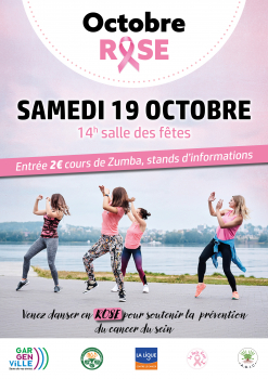 affiche octobre rose 2024