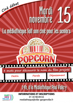 Projection mystère seniors 15/11