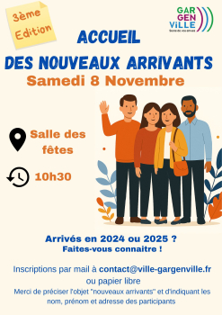 Nouveaux arrivants, faites-vous connaitre !