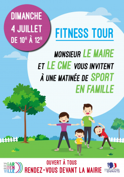 Affiche Fitness Tour