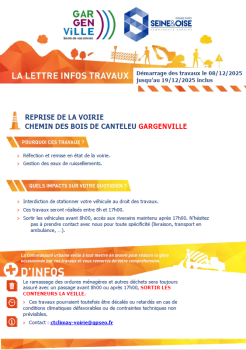Infos travaux
