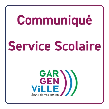 communiqué service scolaire