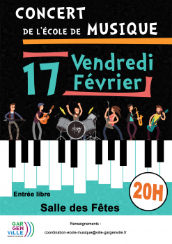 Concert école de musique 17-02-23