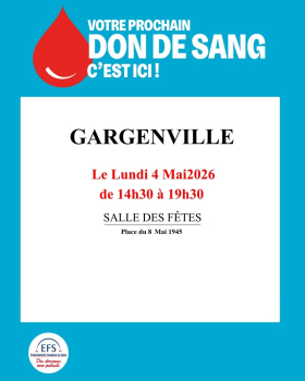 Don du sang 04/05