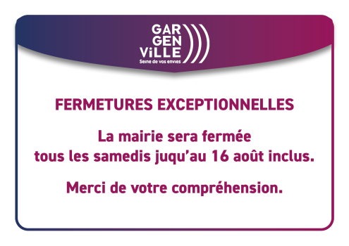 fermetures mairie samedis