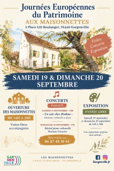Journée Européennes du Patrimoine 2026