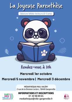 La Joyeuse Parenthèse oct-nov-dec