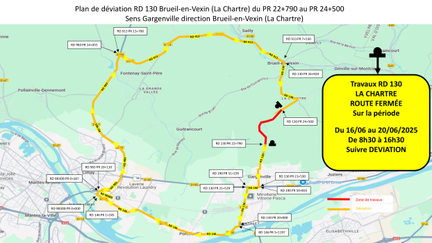 Tavaux RD130