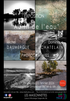 Affiche Au fil de l'eau