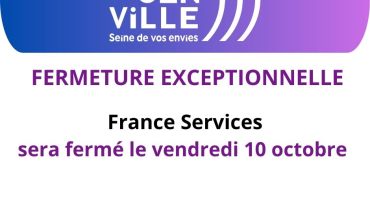 Fermeture exceptionnelle